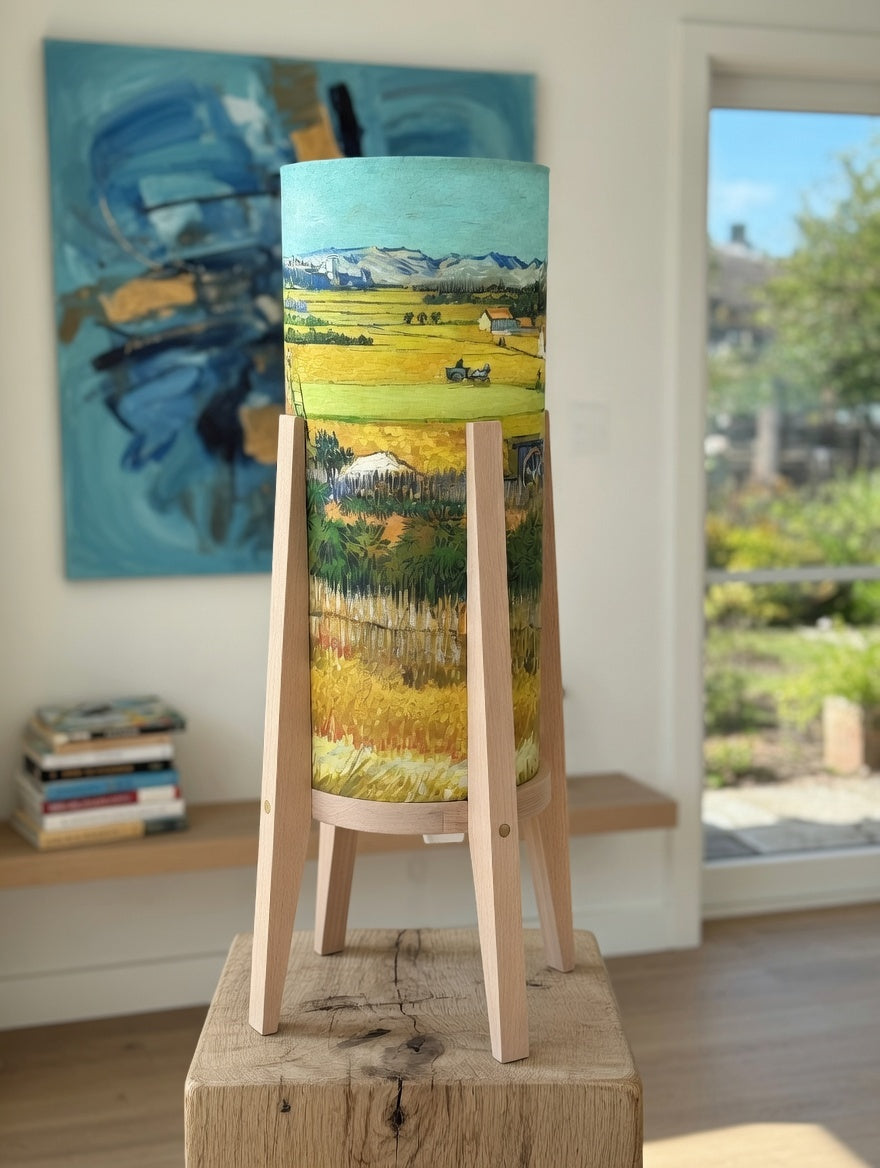 The Fawn Table Lamp & Harvest Lamp Shade