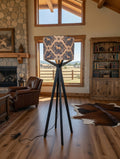 Elk Floor Lamp & Masters Lamp Shade