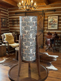 Fawn Table Lamp & Wrangling Steers Lamp Shade