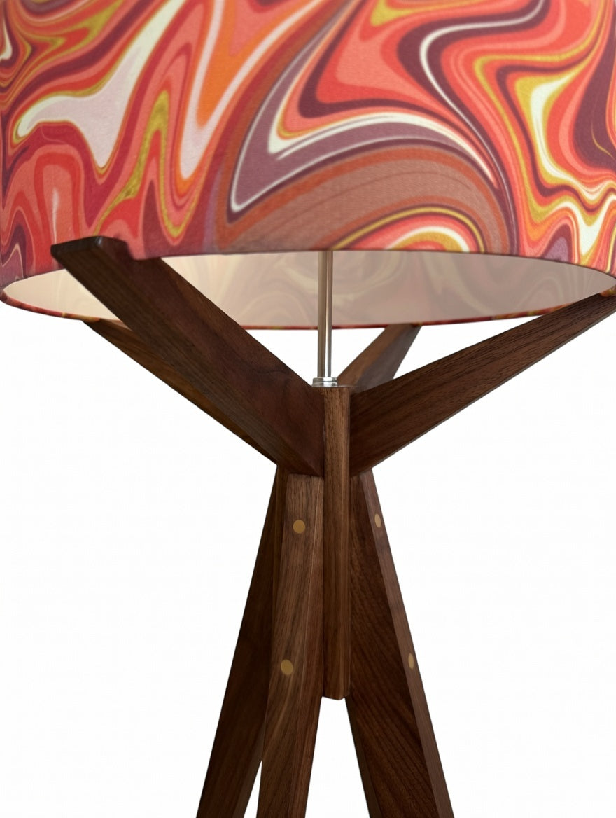 Elk Floor Lamp & Inferno Lamp Shade