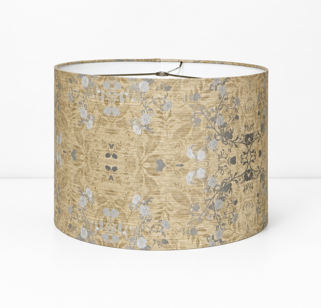 Gold Damask Lamp Shade