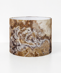 Earth Tone Agate Lamp Shade