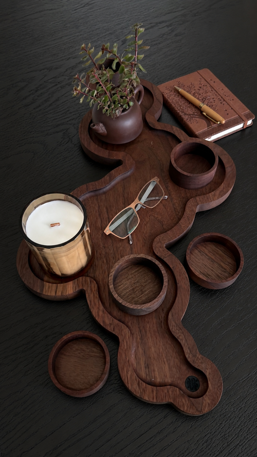 Cumulus 1 Valet Tray - Solid Wood