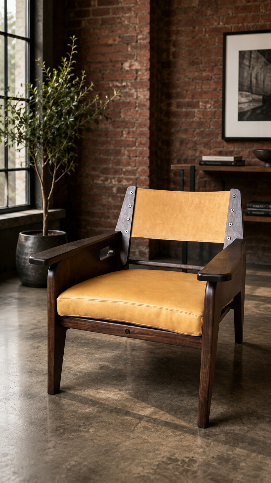 The Bison Lounge Chair