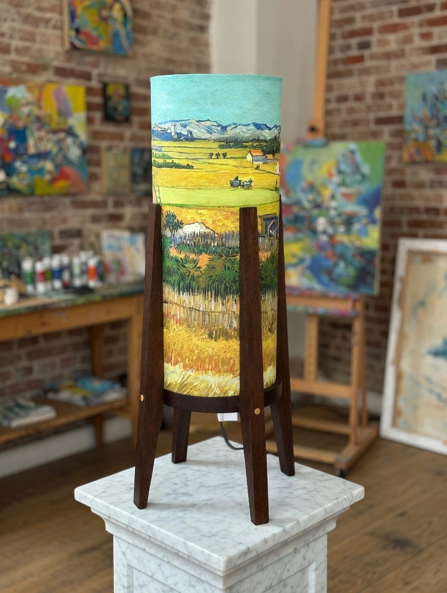 The Fawn Table Lamp & Harvest Lamp Shade